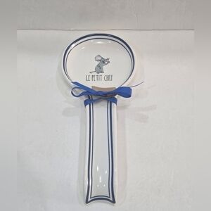 Ratatouille Remy "LE PETIT CHEF" Kitchen spoon rest Rae Dunn Disney / Pixar NEW